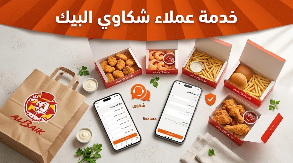 أرقام البيك وطرق التواصل مع خدمة العملاء والشكاوي والتوصيل 2026 2 شكاوي البيك