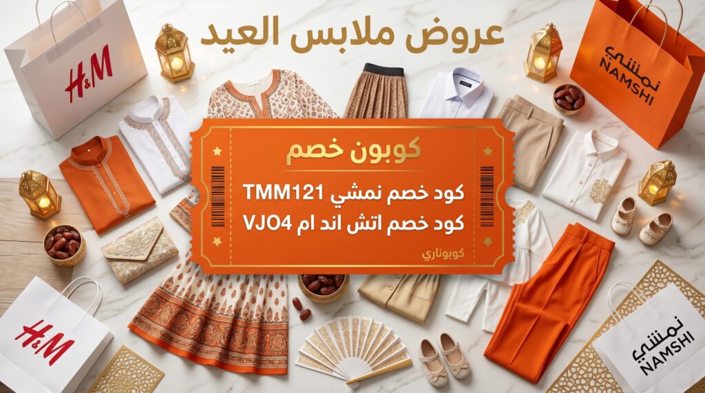 عروض عيد الأضحى 2026: أقوى الخصومات والكوبونات من أشهر المتاجر تصل الي 80% 1 عروض ملابس العيد
